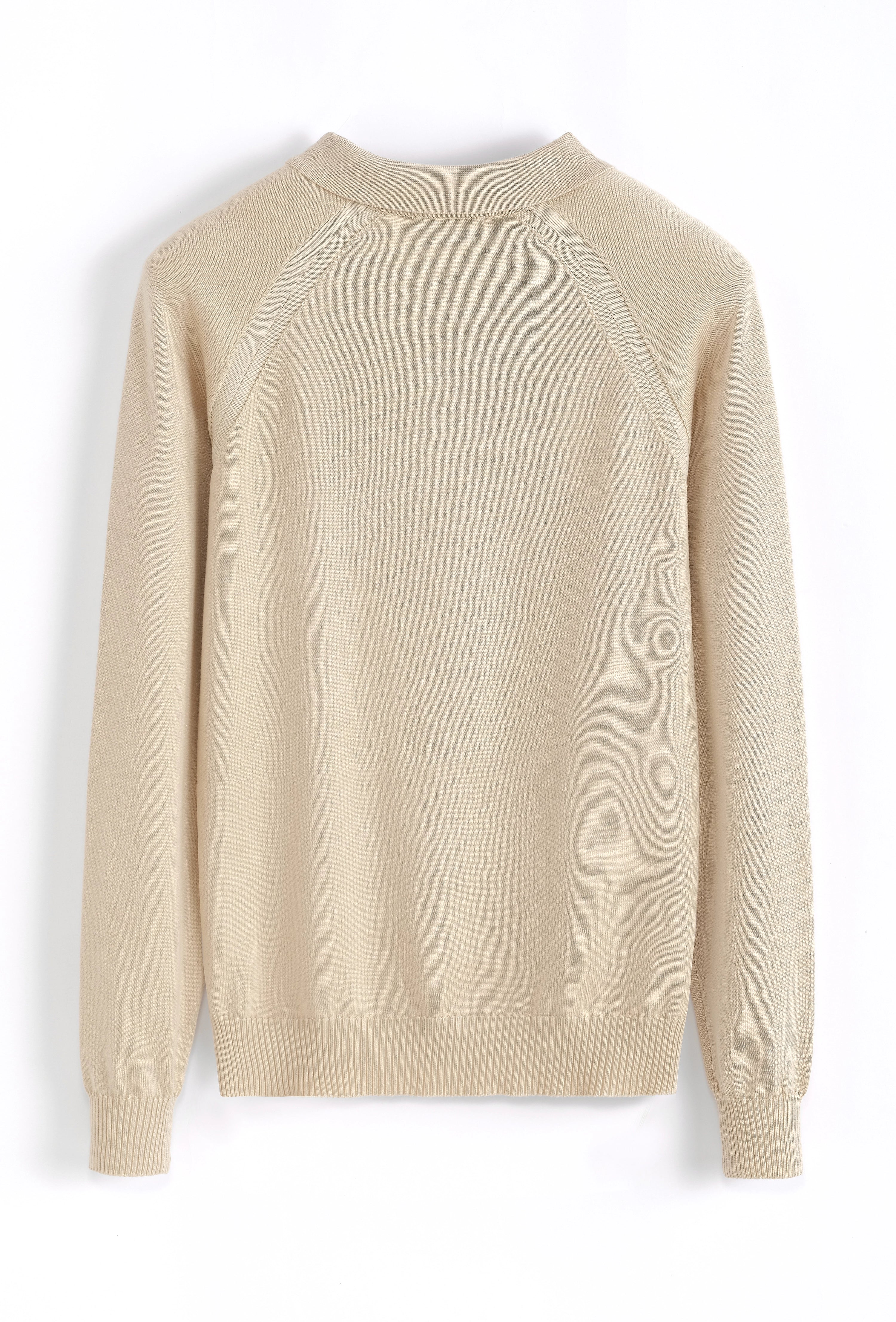 Pull uni manches longues