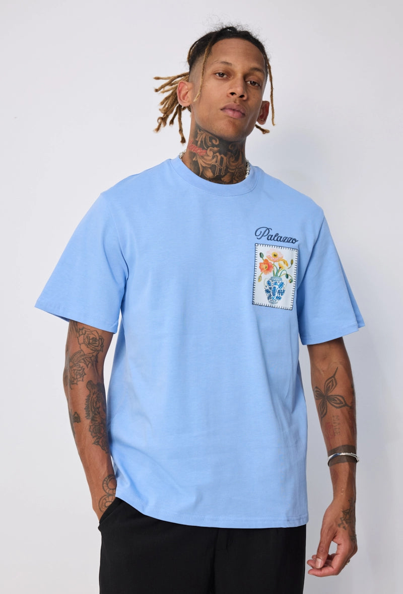 T-shirt à motif recto verso