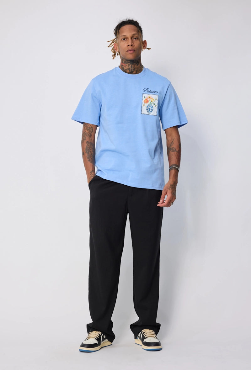 T-shirt à motif recto verso