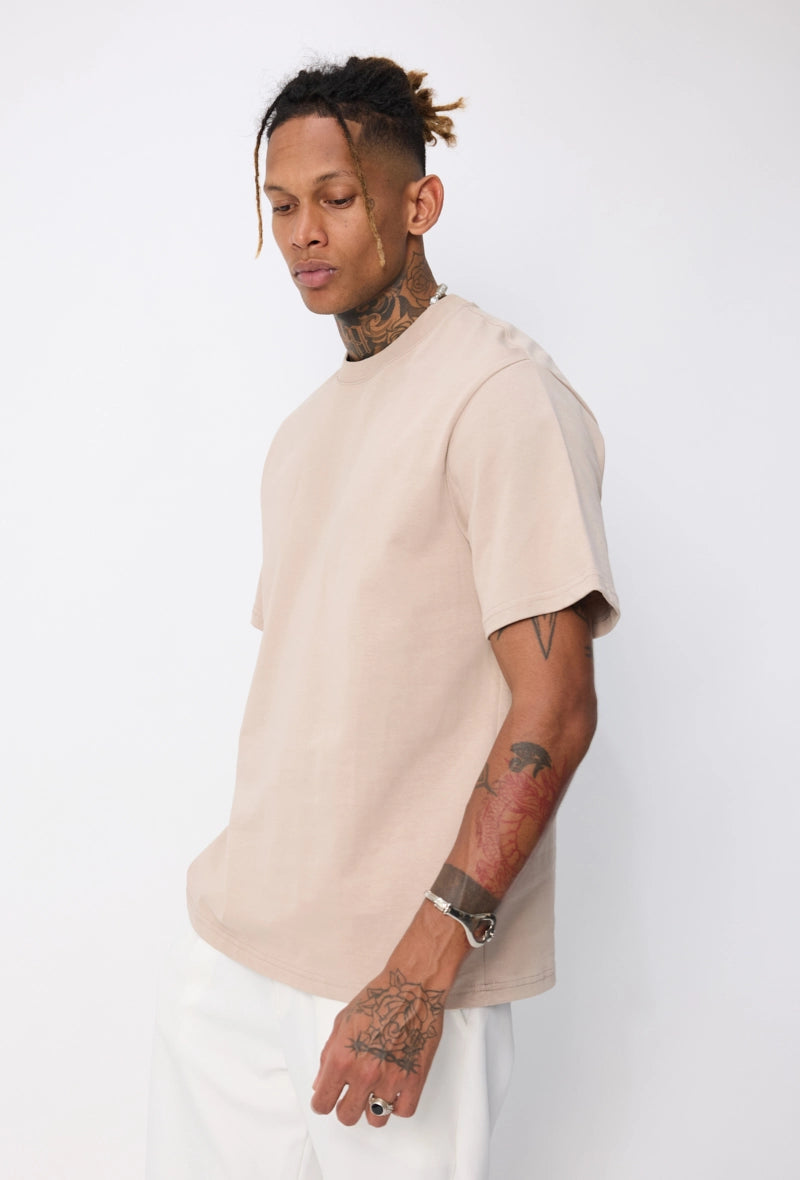 T-shirt uni manches courtes