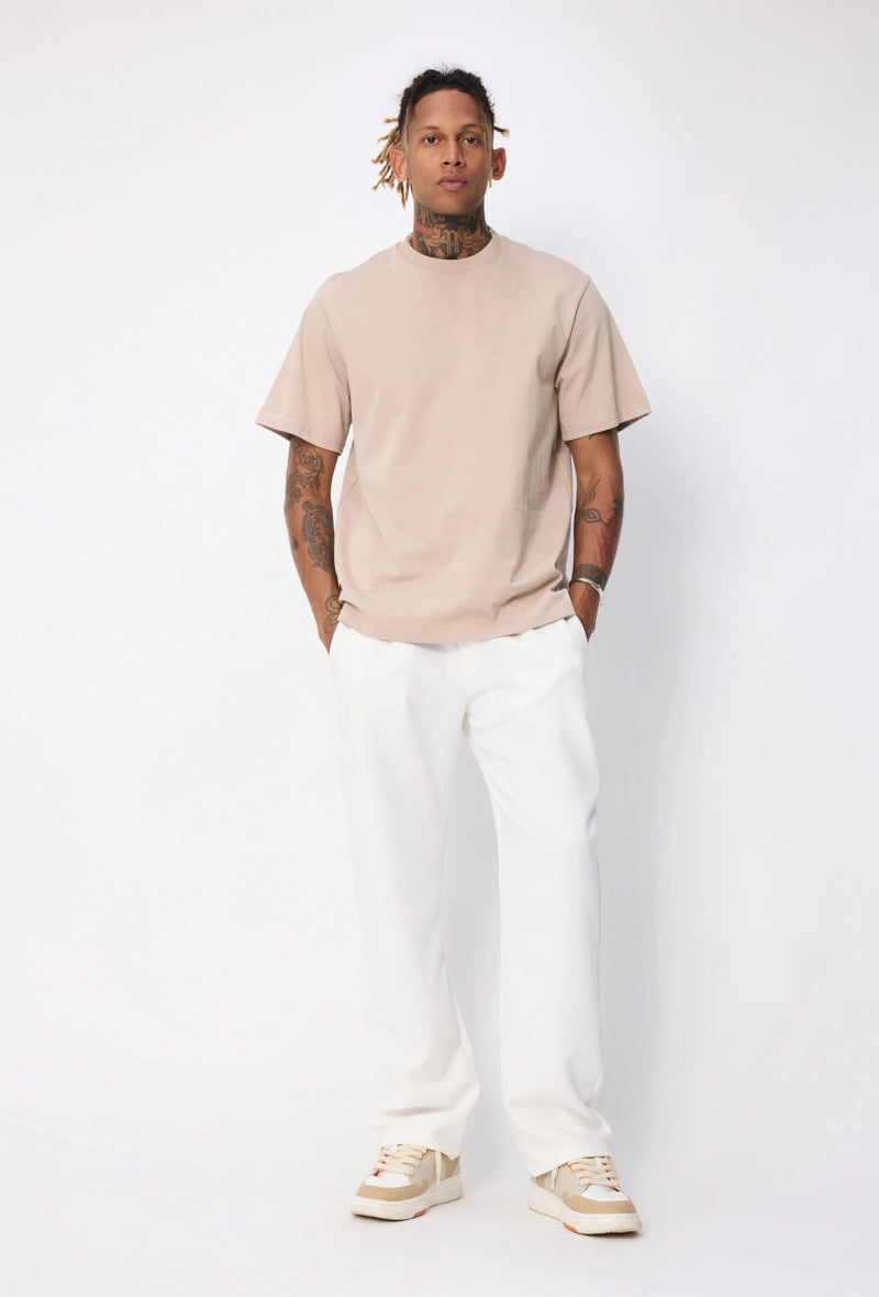 T-shirt uni manches courtes