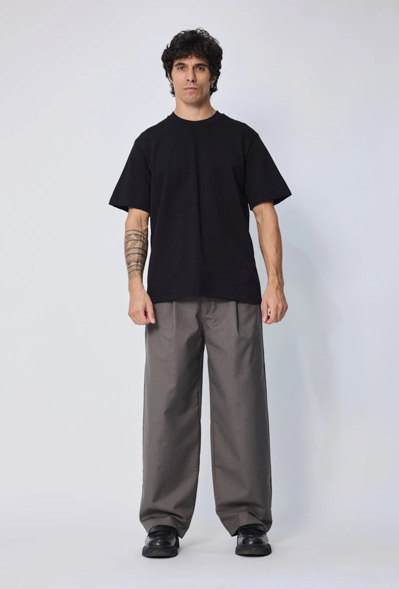 T-shirt uni manches courtes