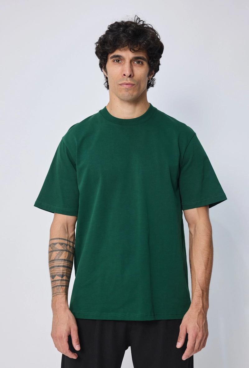 T-shirt uni manches courtes