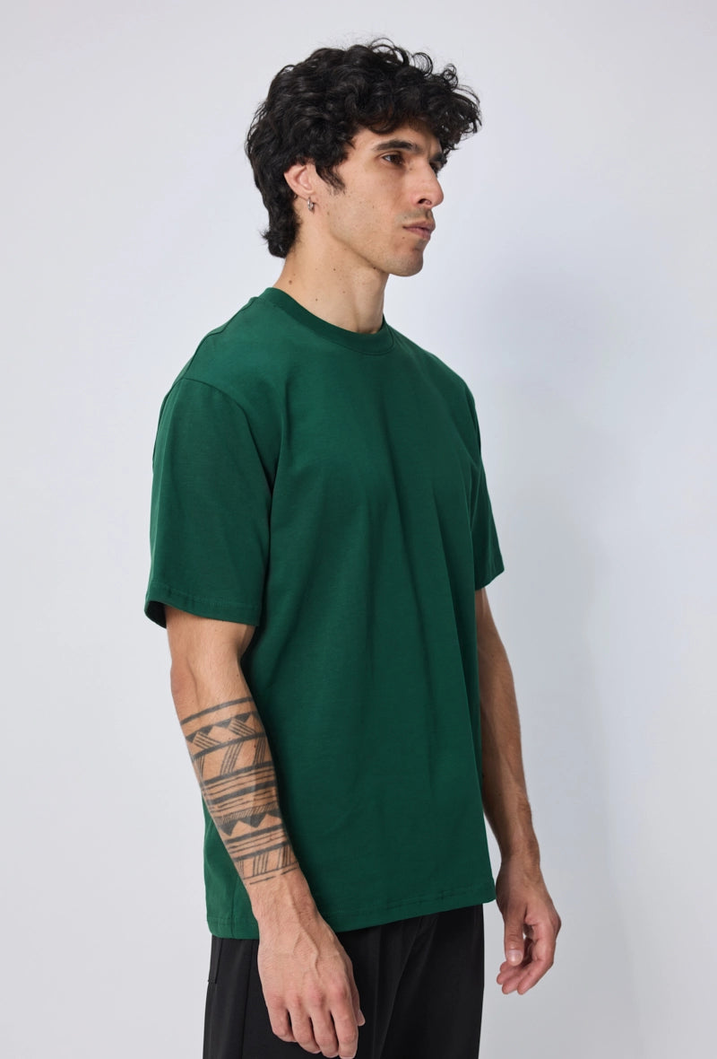 T-shirt uni manches courtes