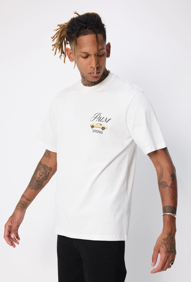 T-shirt à motif recto verso