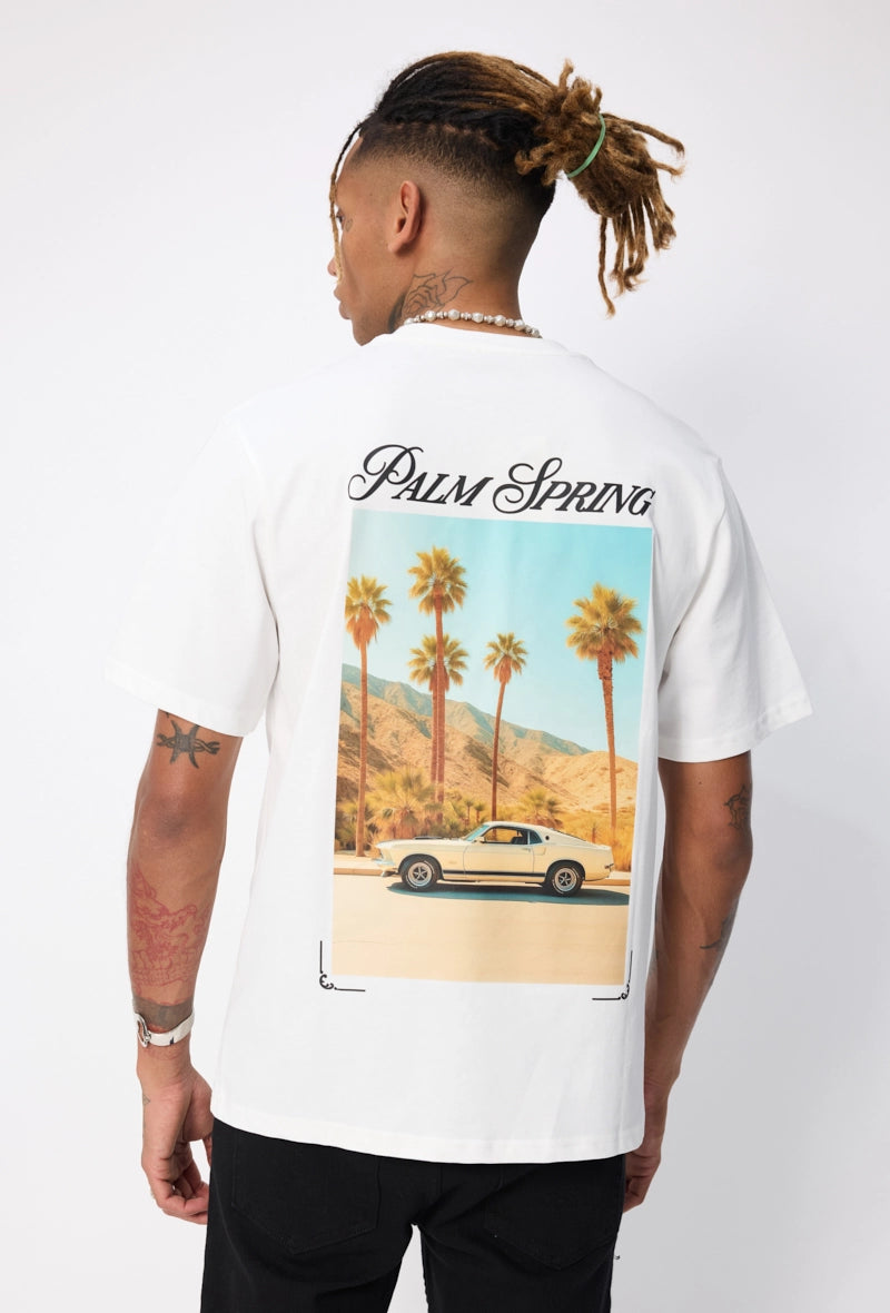 T-shirt à motif recto verso