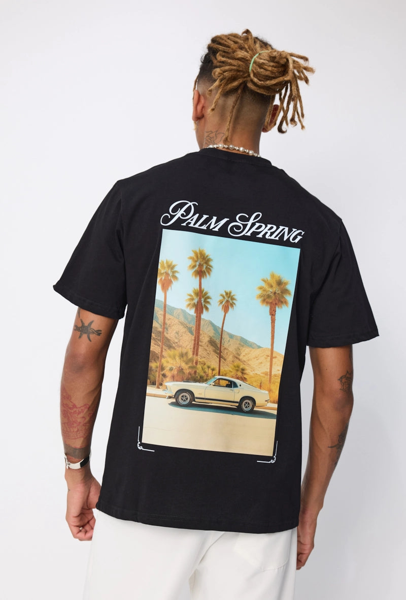 T-shirt à motif recto verso