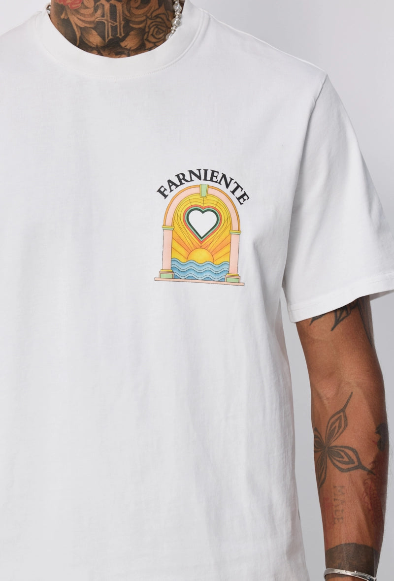 T-shirt à motif recto verso