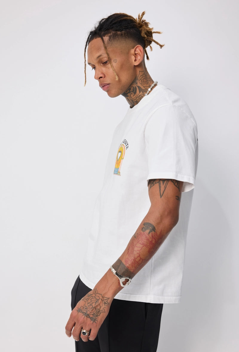 T-shirt à motif recto verso