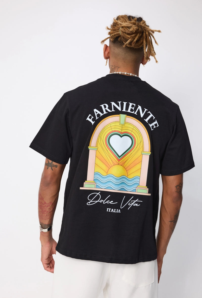 T-shirt à motif recto verso