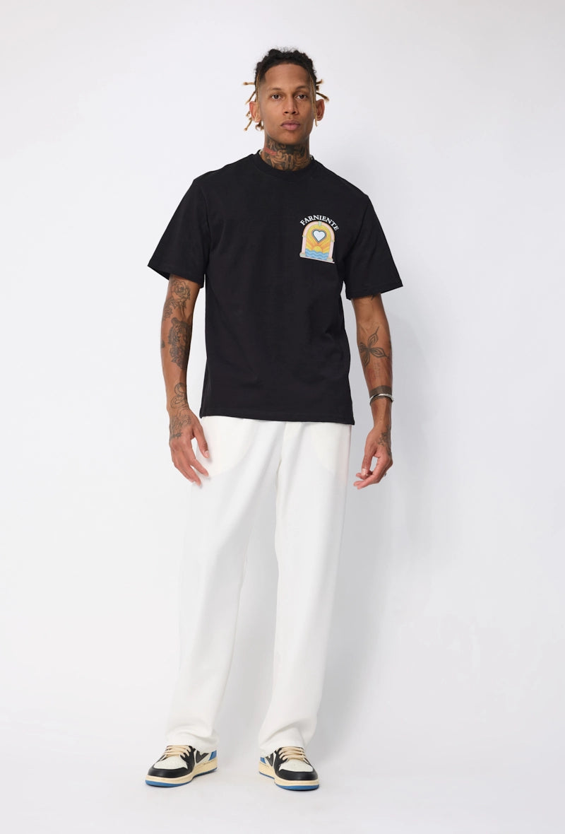 T-shirt à motif recto verso