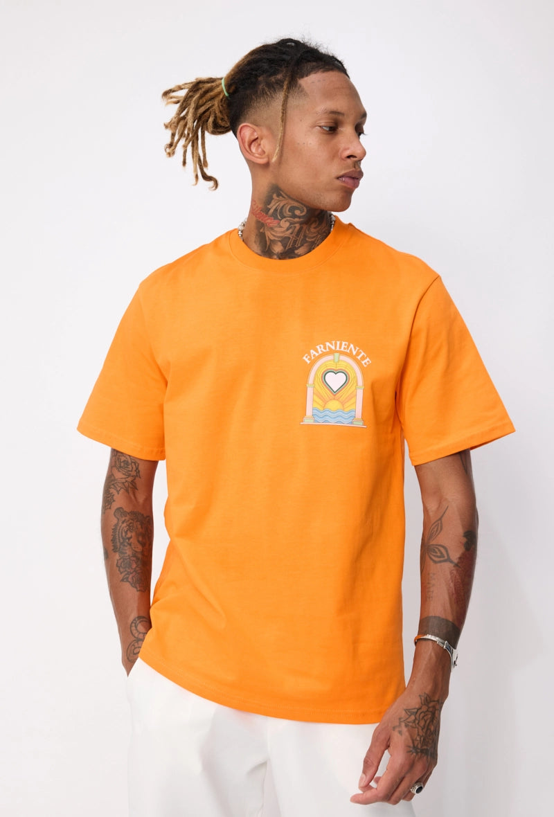 T-shirt à motif recto verso