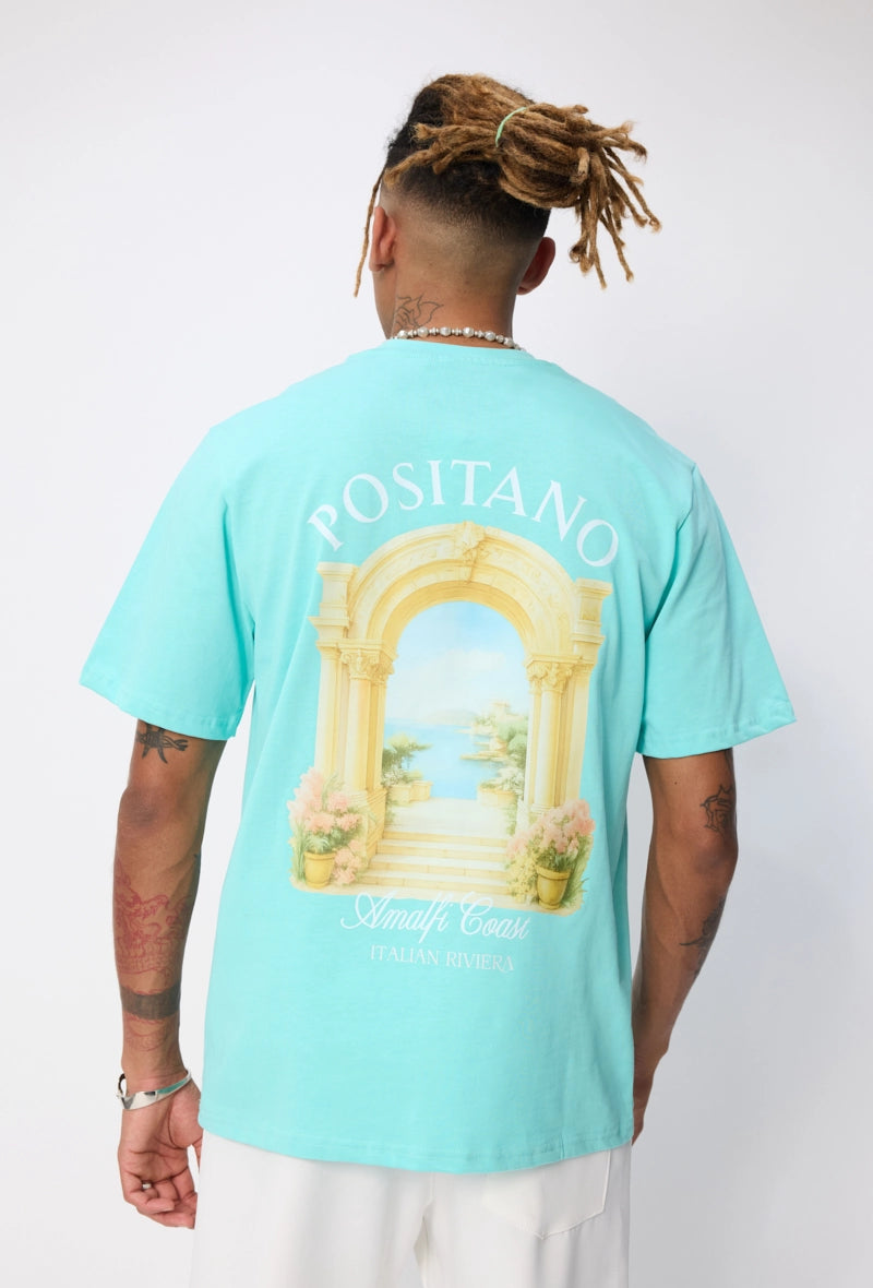 T-shirt à motif recto verso