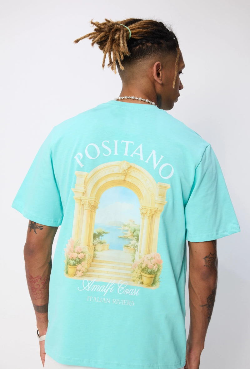 T-shirt à motif recto verso