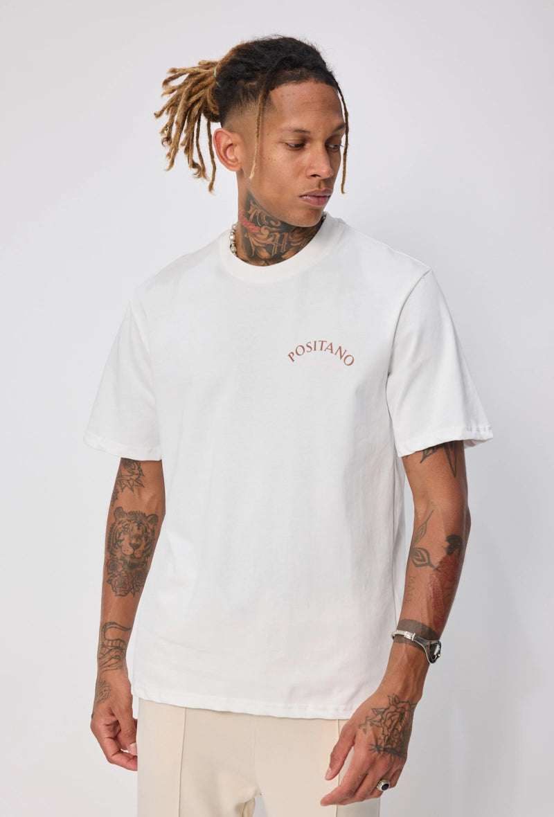 T-shirt à motif recto verso