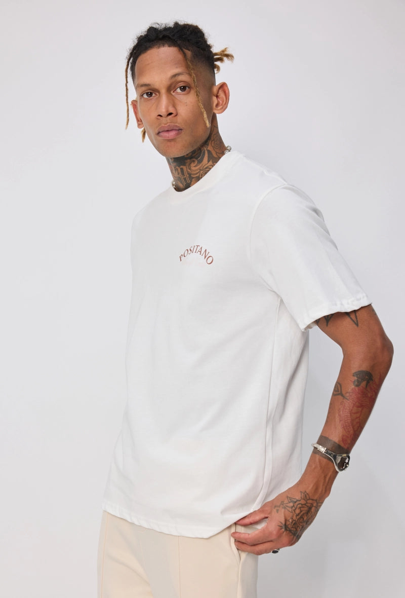 T-shirt à motif recto verso