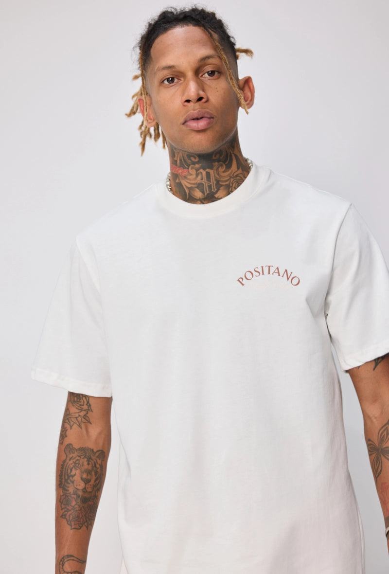 T-shirt à motif recto verso