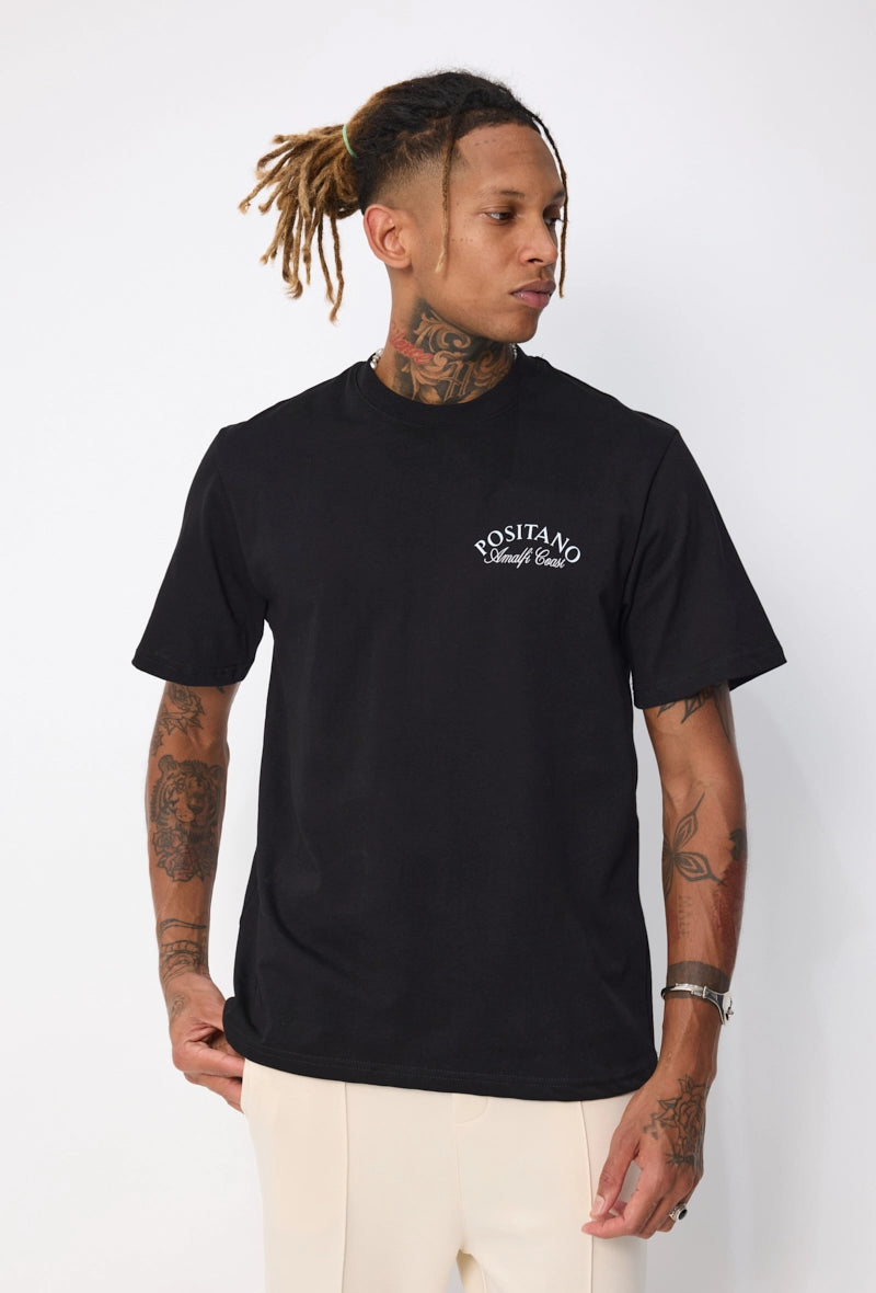 T-shirt à motif recto verso