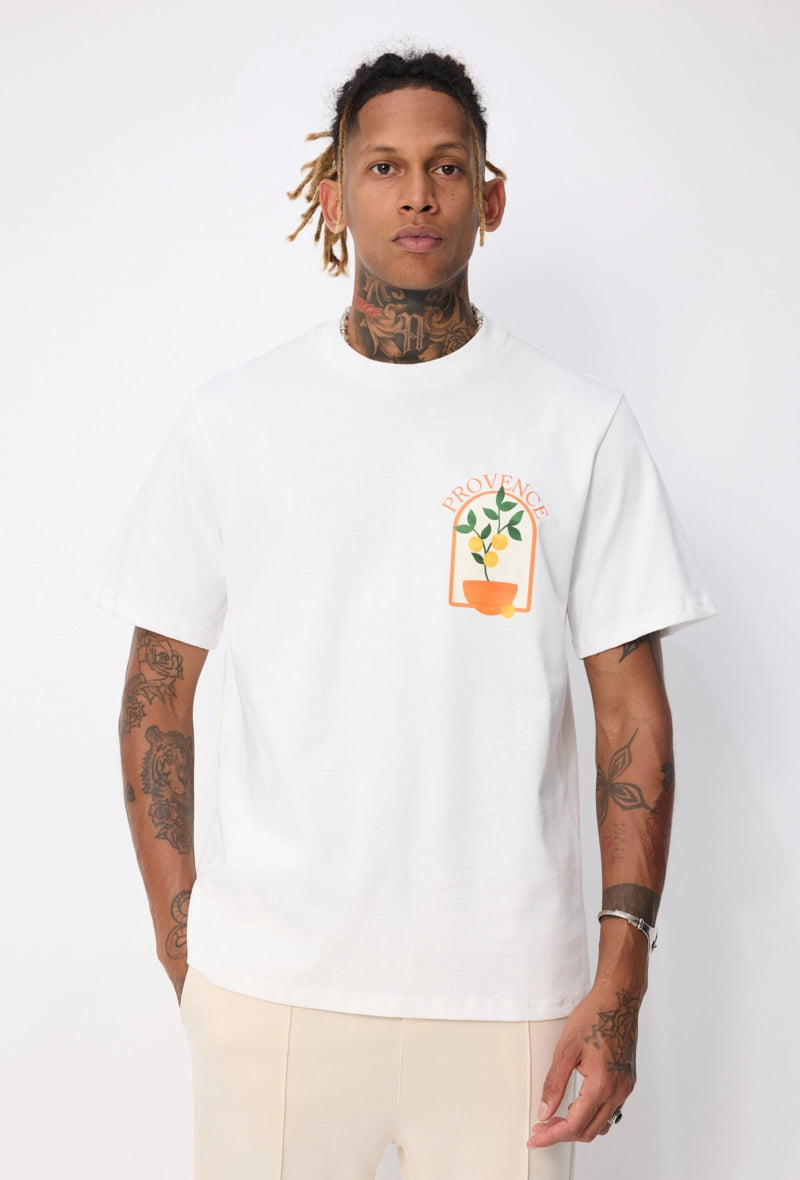 T-shirt à motif recto verso