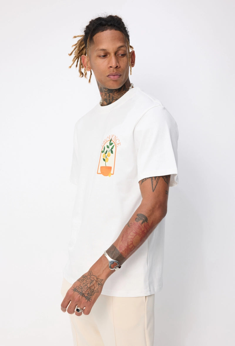 T-shirt à motif recto verso