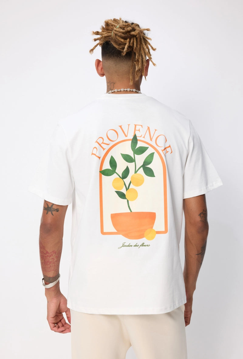 T-shirt à motif recto verso