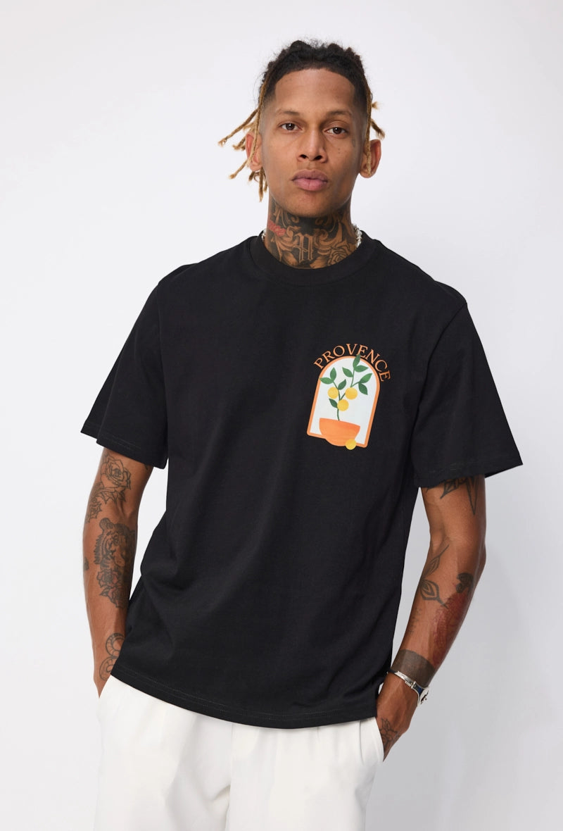 T-shirt à motif recto verso