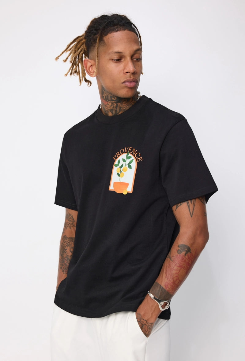 T-shirt à motif recto verso