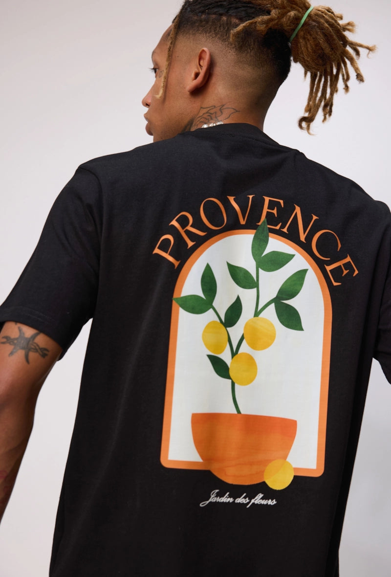 T-shirt à motif recto verso