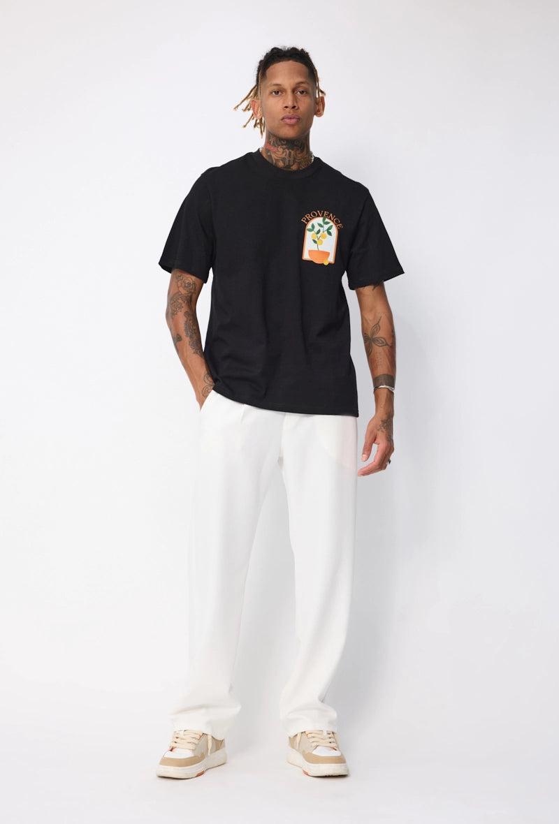 T-shirt à motif recto verso