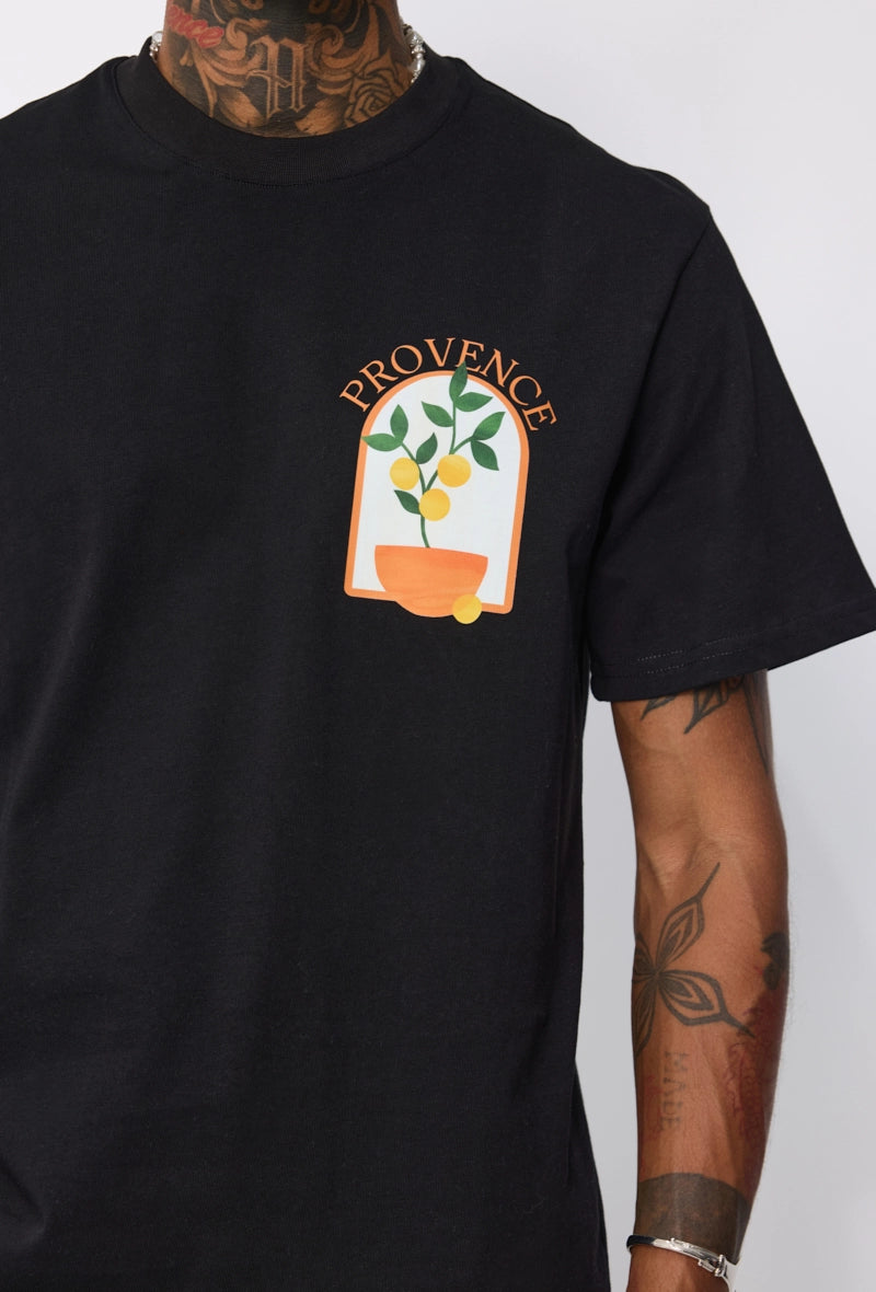 T-shirt à motif recto verso