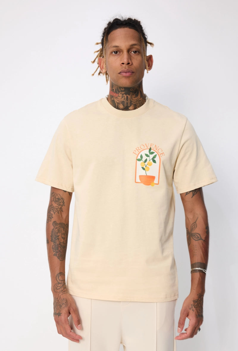 T-shirt à motif recto verso