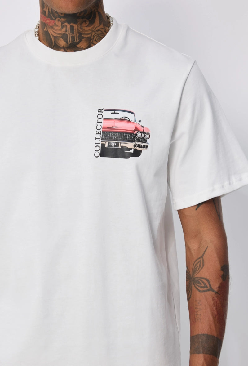 T-shirt à motif recto verso