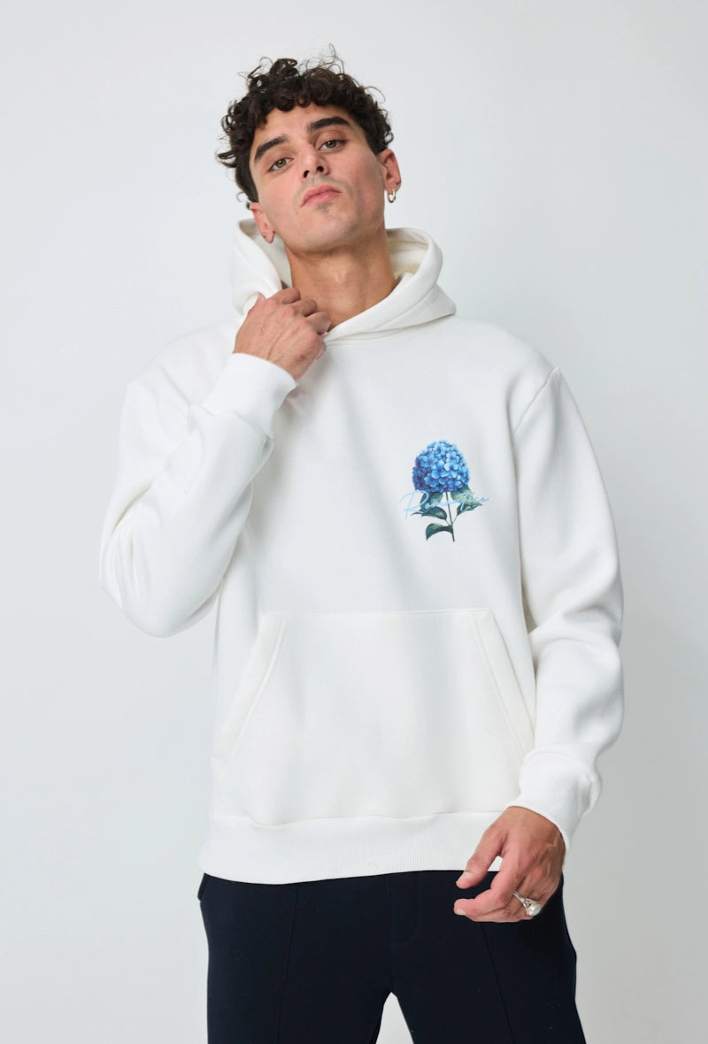 Sweat à capuche à motif
