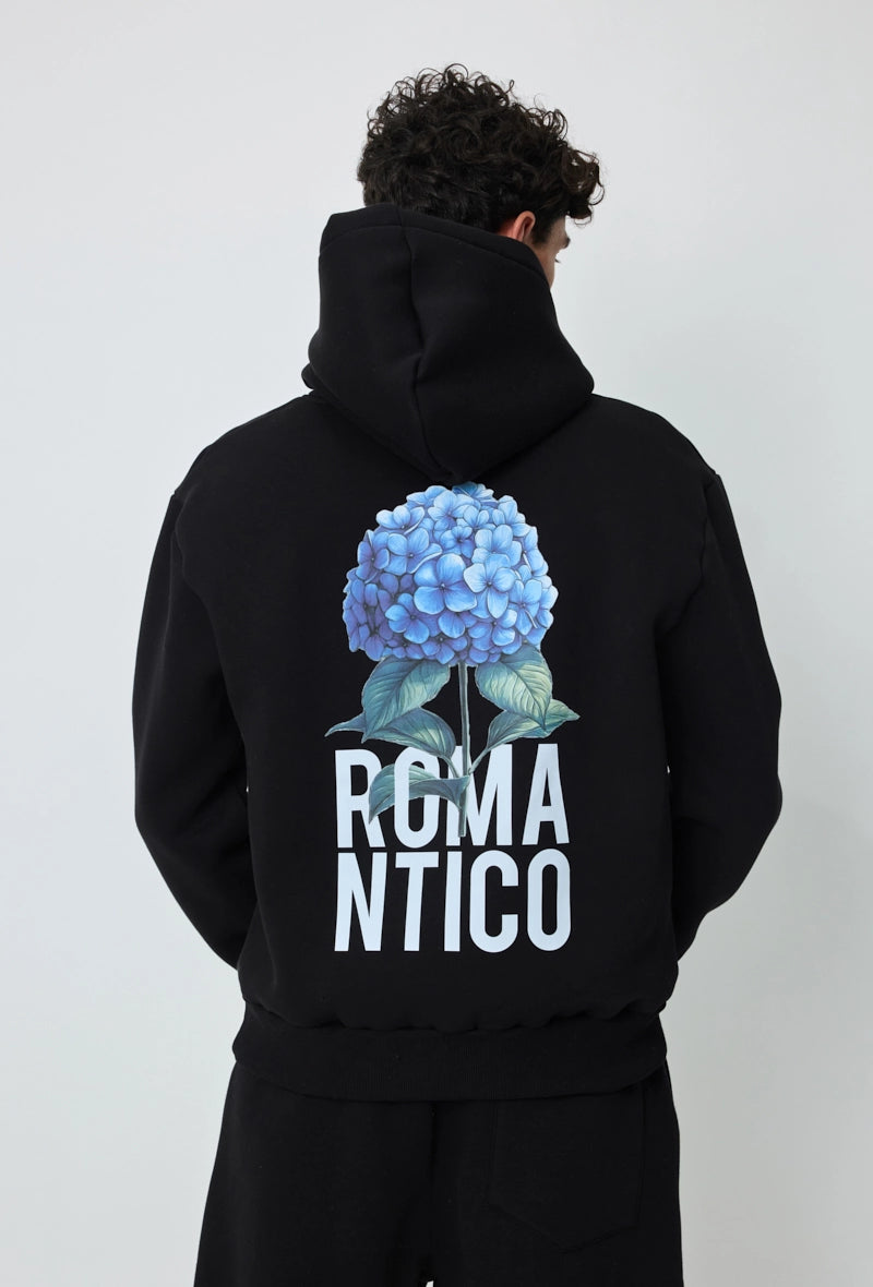 Sweat à capuche à motif