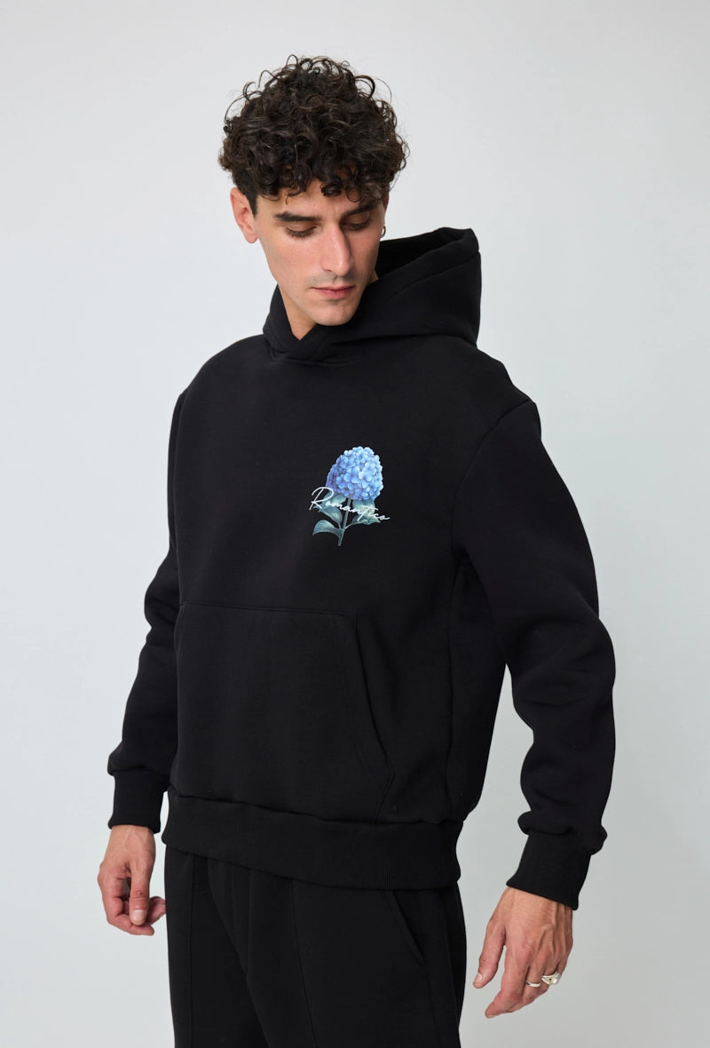 Sweat à capuche à motif