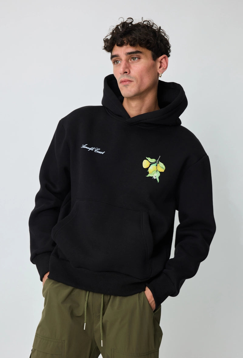 Sweat à capuche à motif