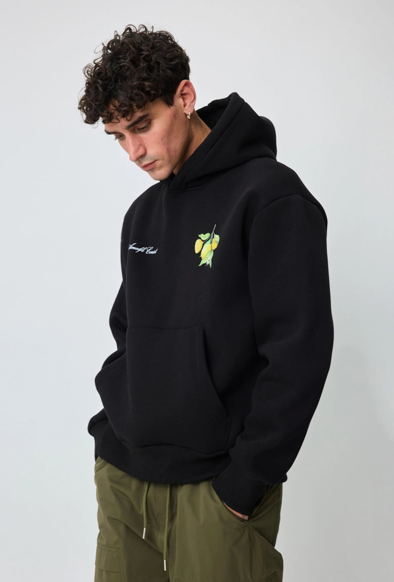 Sweat à capuche à motif