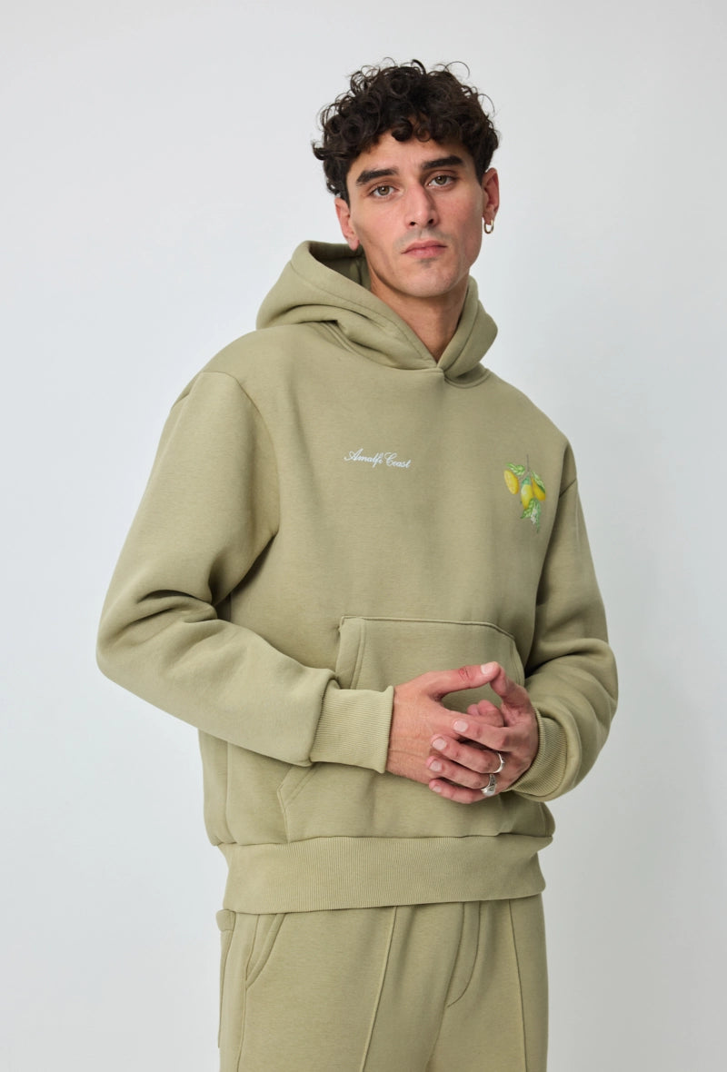 Sweat à capuche à motif