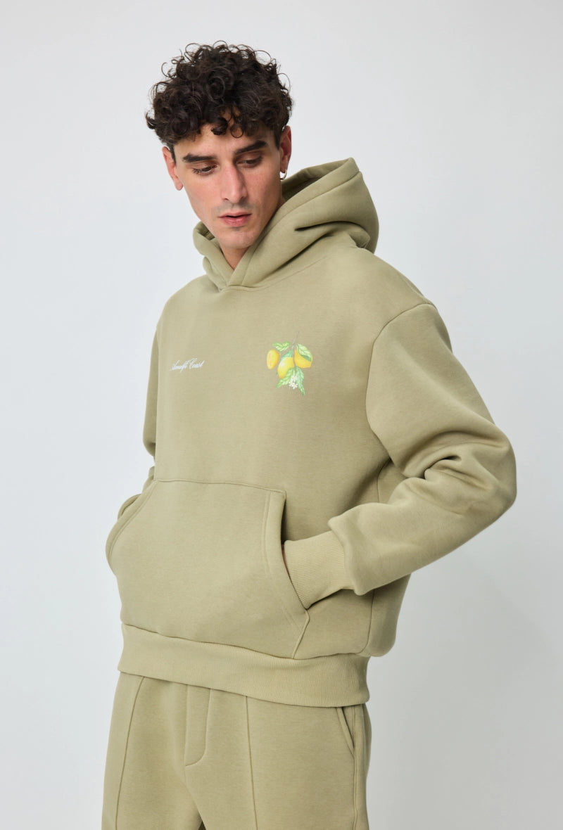 Sweat à capuche à motif