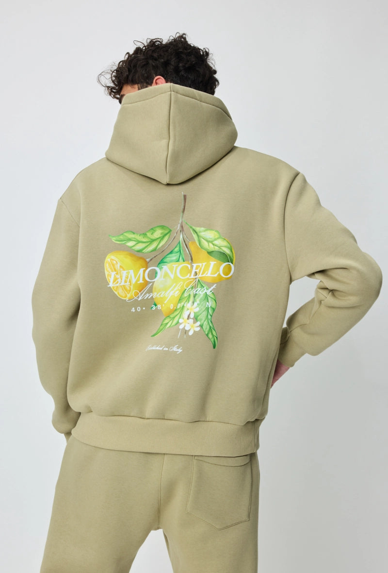 Sweat à capuche à motif