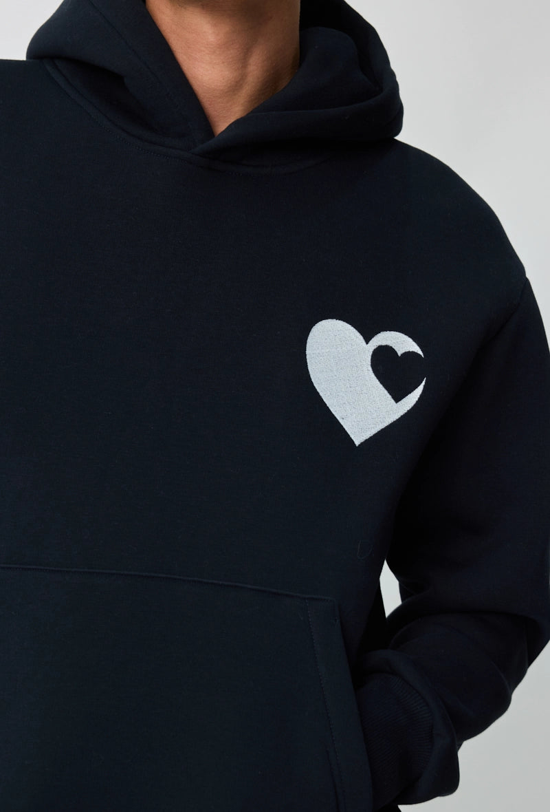 Sweat à capuche à motif