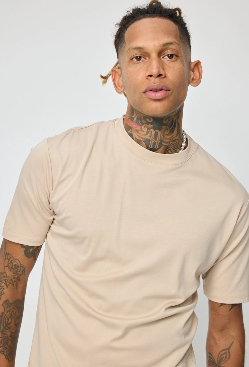 T-shirt uni coupe normale