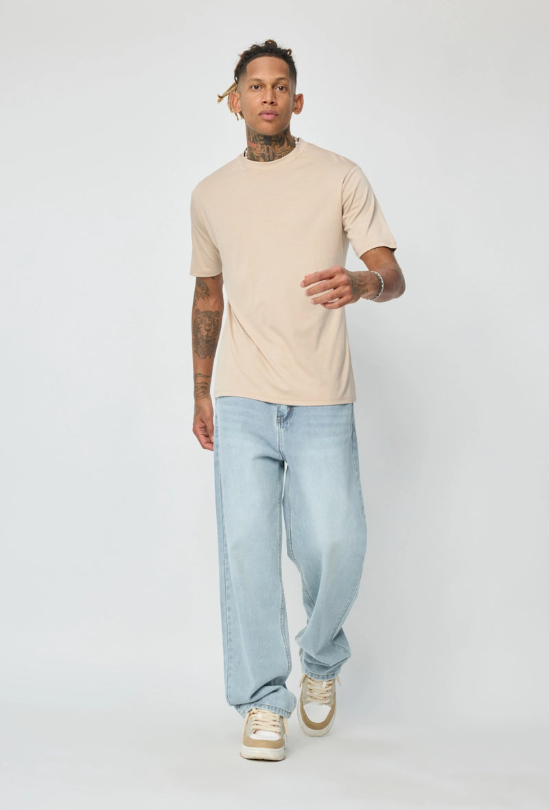 T-shirt uni coupe normale