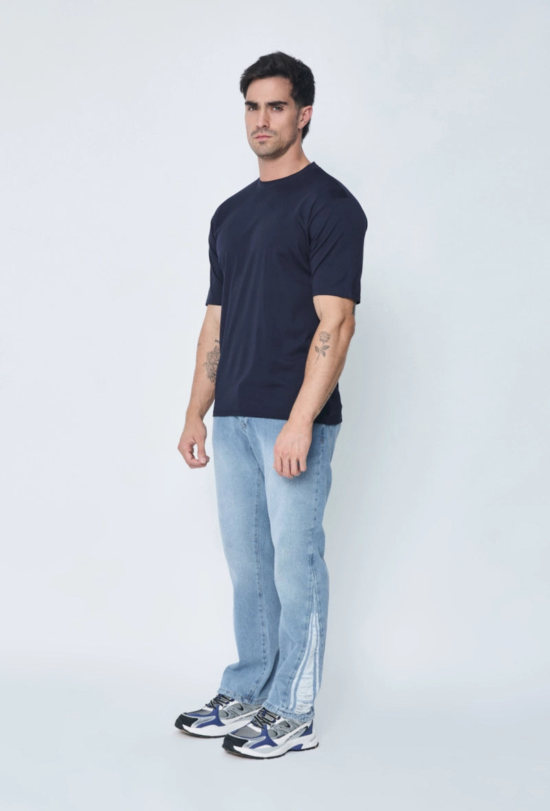 T-shirt uni coupe normale