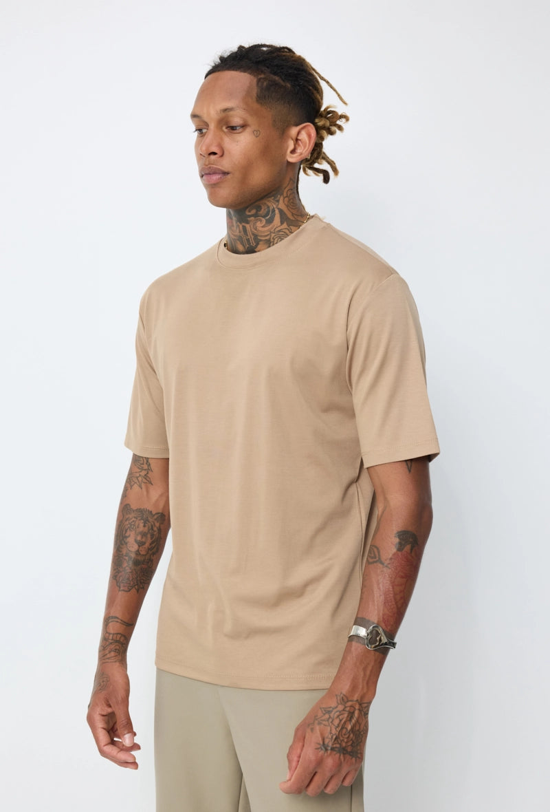 T-shirt uni coupe normale