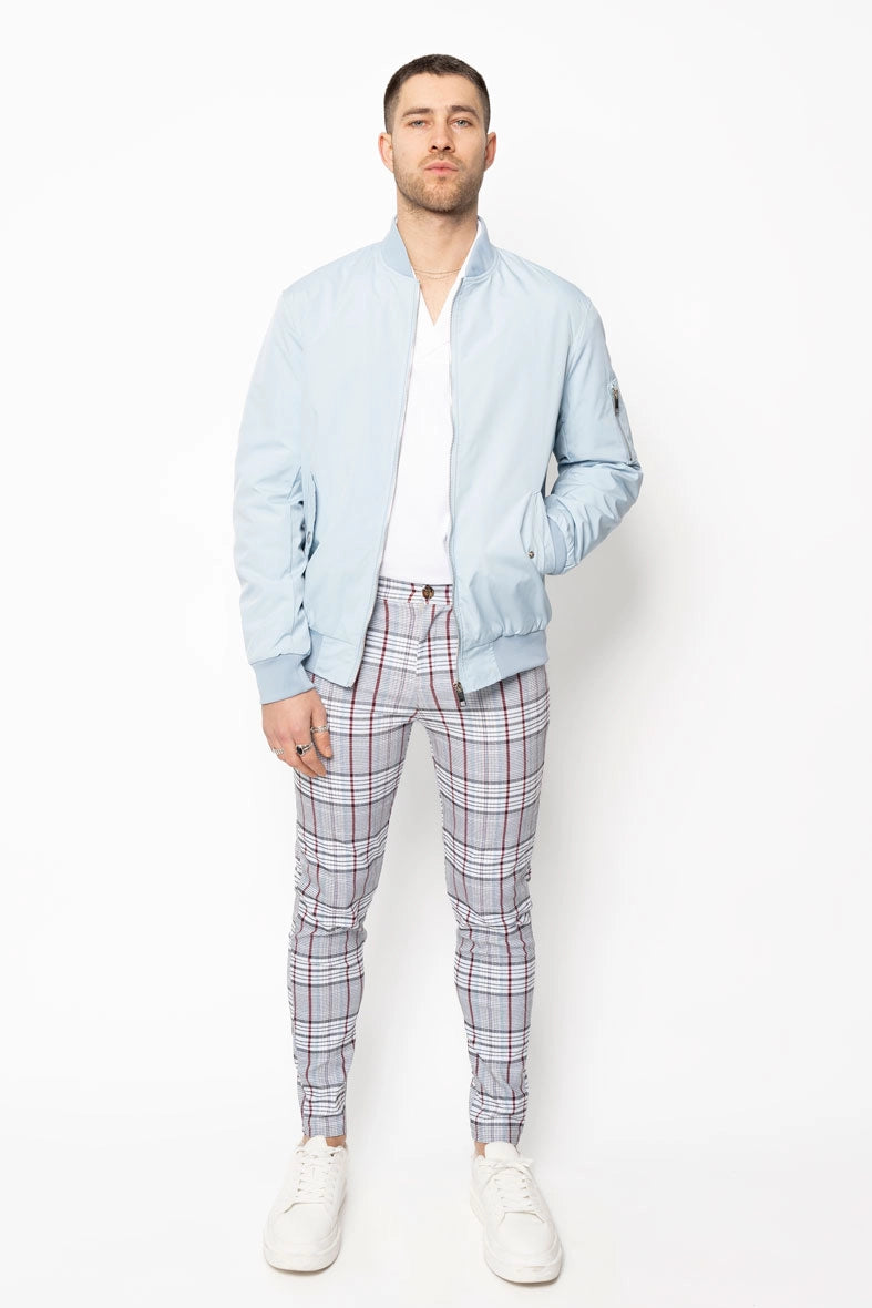 Bomber jacket with lapel collar