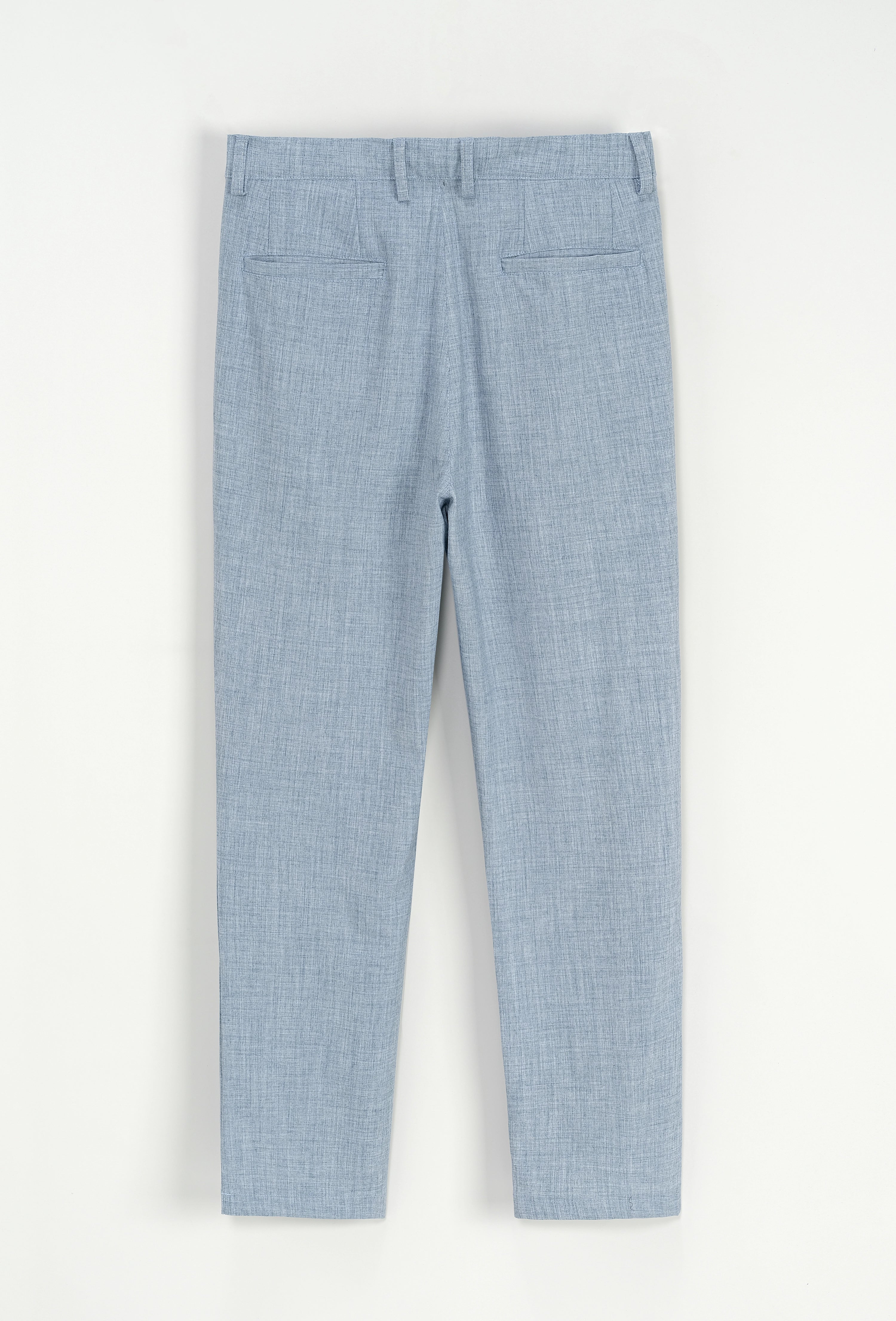 Pantalon uni coupe droite