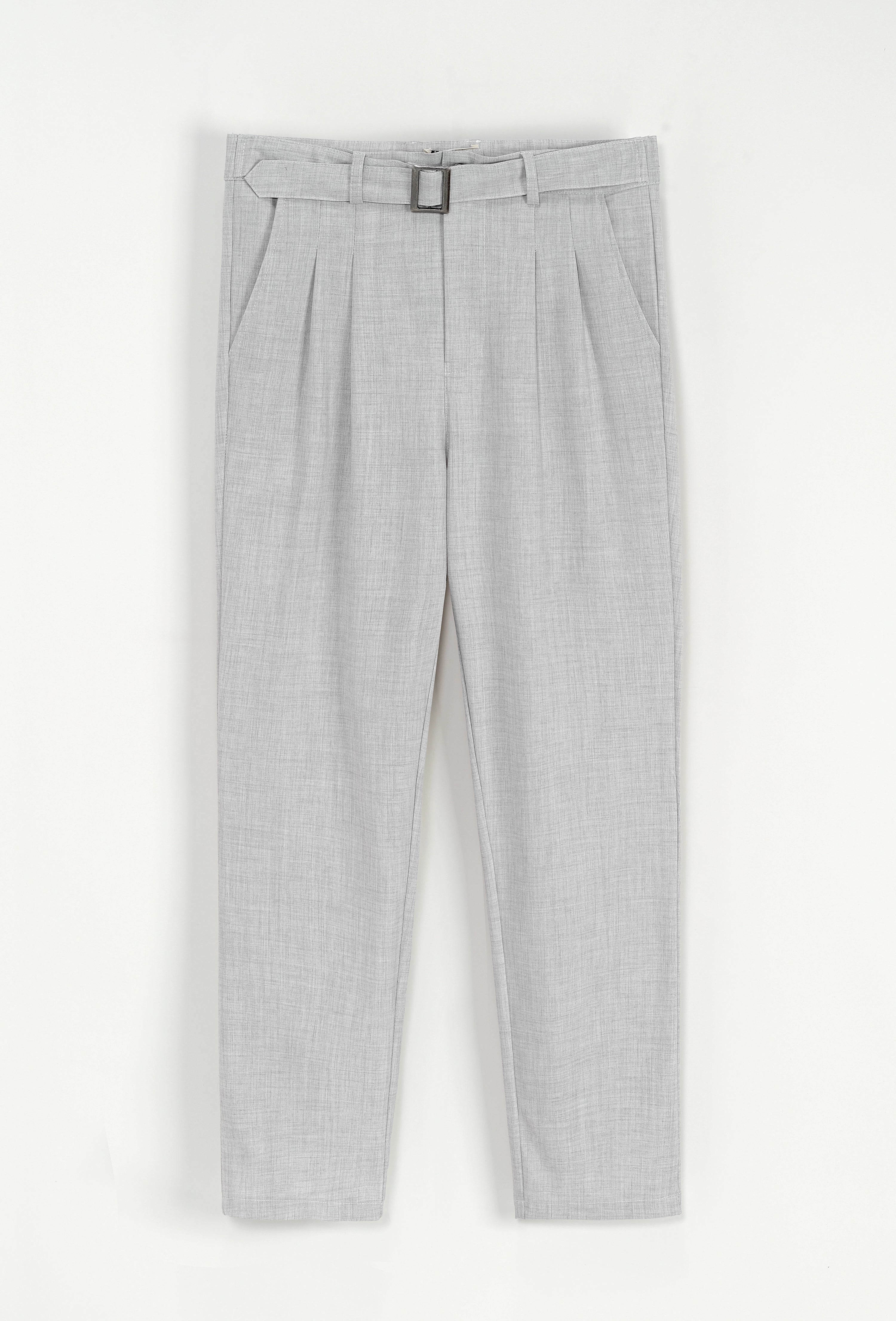 Pantalon uni coupe droite