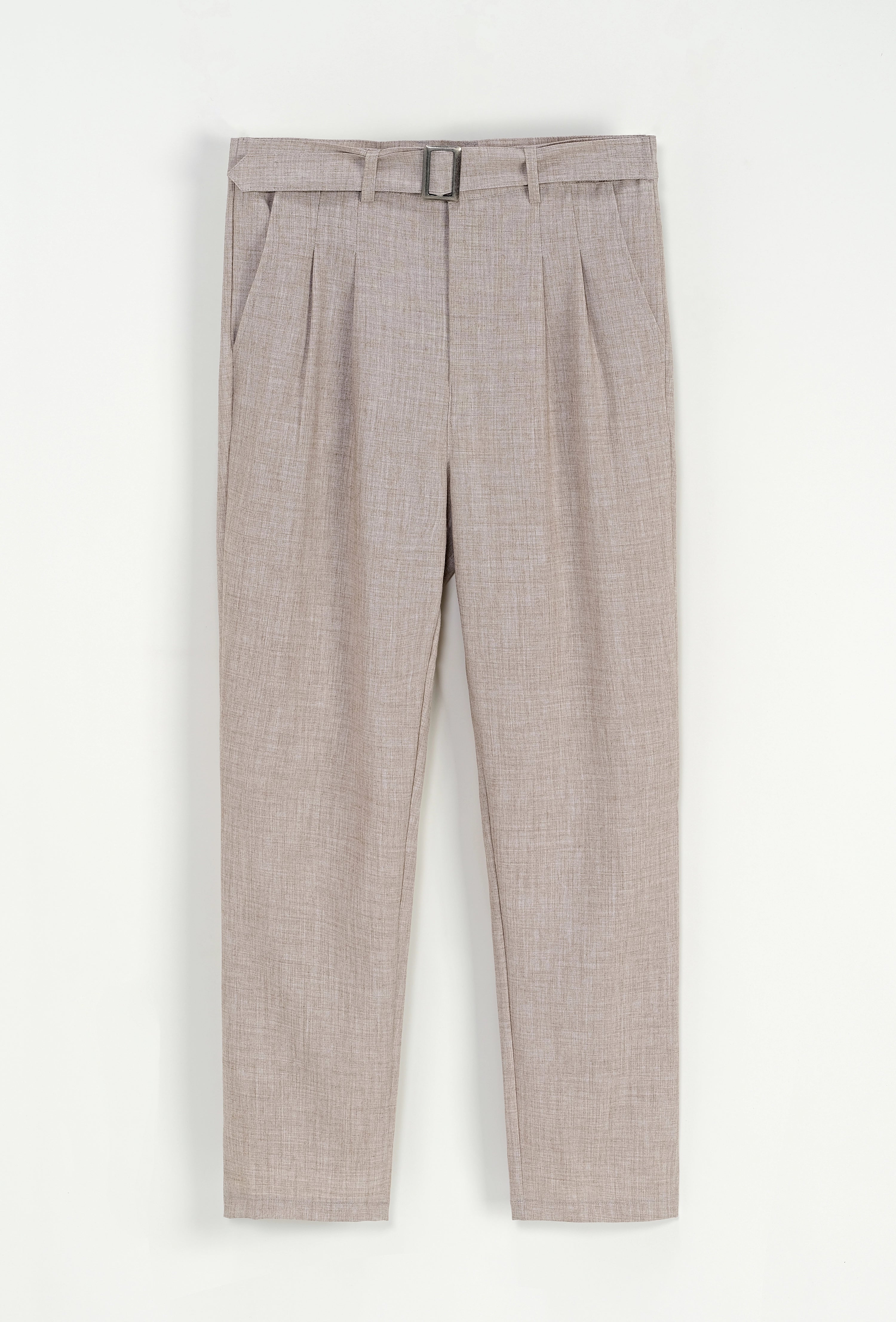 Pantalon uni coupe droite