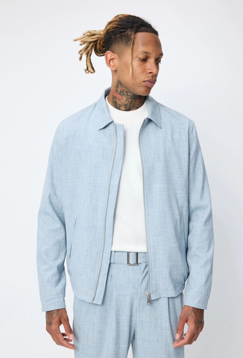 Veste unie manche longue